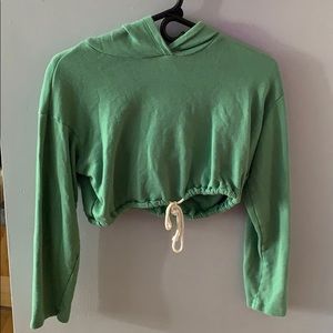 Cropped sweatshirt